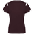 maroon / white