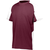 maroon / white