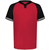red - black / white