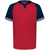 red - navy / white