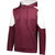 maroon / white