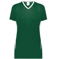dark green / white
