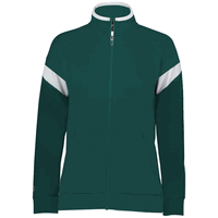 dark green / white