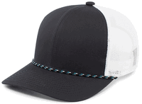 navy / white