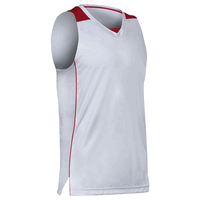 white / red