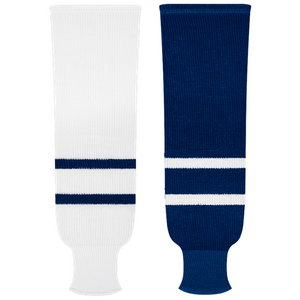 Kobe 9893 Maple Leafs Knit Hockey Socks