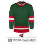 Kobe K3GLMIN Minnesota Wild League Hockey Jersey