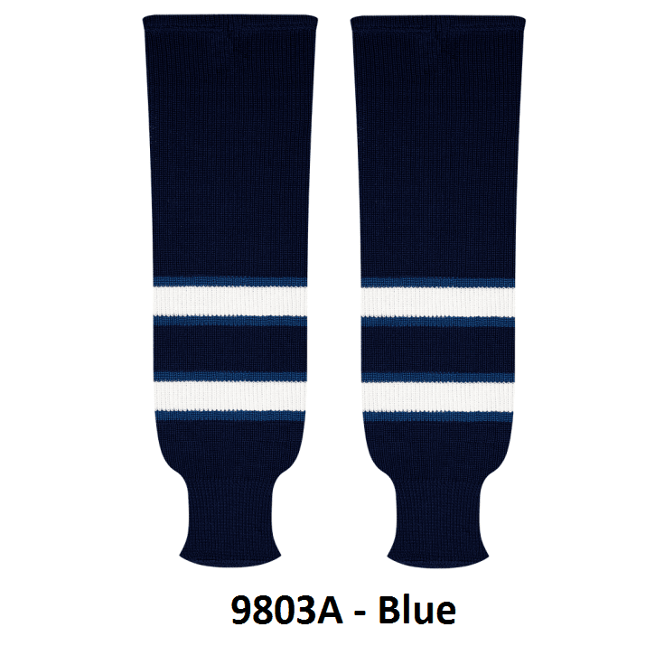 Winnipeg Jets Knit Hockey Socks Kobe 9803A 9803H