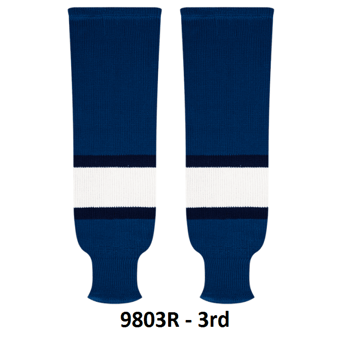 Winnipeg Jets Knit Hockey Socks Kobe 9803A 9803H