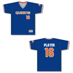 Mets HG200-NYM Vintage V-Neck Baseball Jerseys