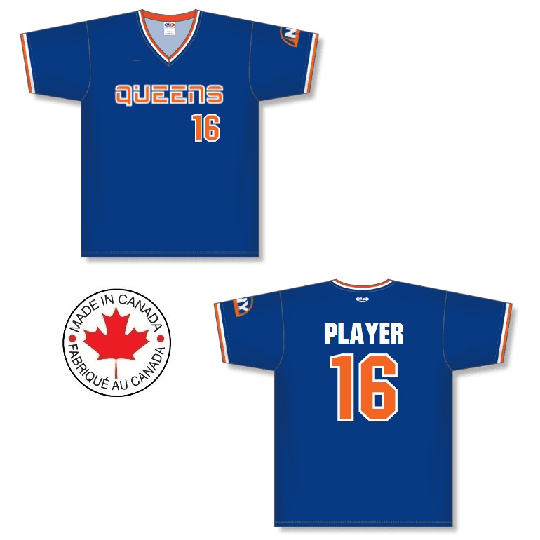 Custom Mets V Neck Baseball Jerseys Vintage Colors Throwback Knit Trim