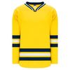 Athletic Knit H550B Michigan Hockey Jerseys