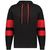 black / red