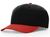 black / red