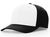 white panel / black