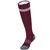 maroon / white