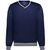navy / white