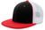 black / white / red