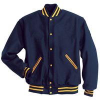 navy / gold