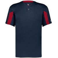 navy / red