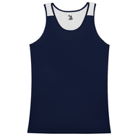 navy / white