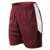 maroon / white