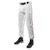 white / scarlet
