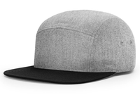 heather grey / black
