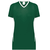 dark green / white