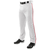 white / scarlet