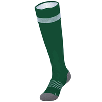 dark green / white