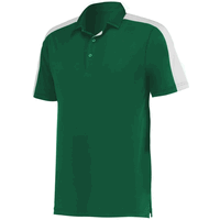 dark green / white