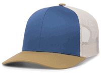 ocean blue - beige / amber