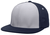 silver panel / navy