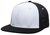 white / black