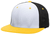 white / black / gold