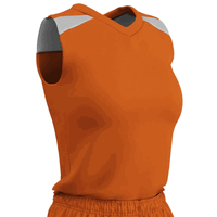 orange / white