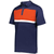 navy / orange