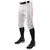 white / scarlet