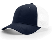 navy / white