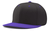 black / purple
