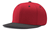 scarlet / black