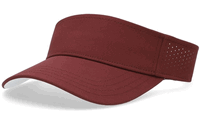 maroon / white