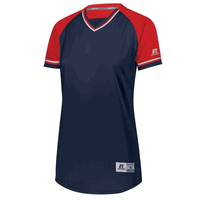 navy / red