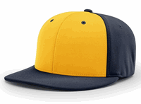 gold panel / navy