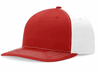 red / white