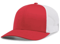 red / white