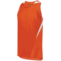 orange / white