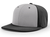 grey panel / black