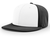 white panel / black